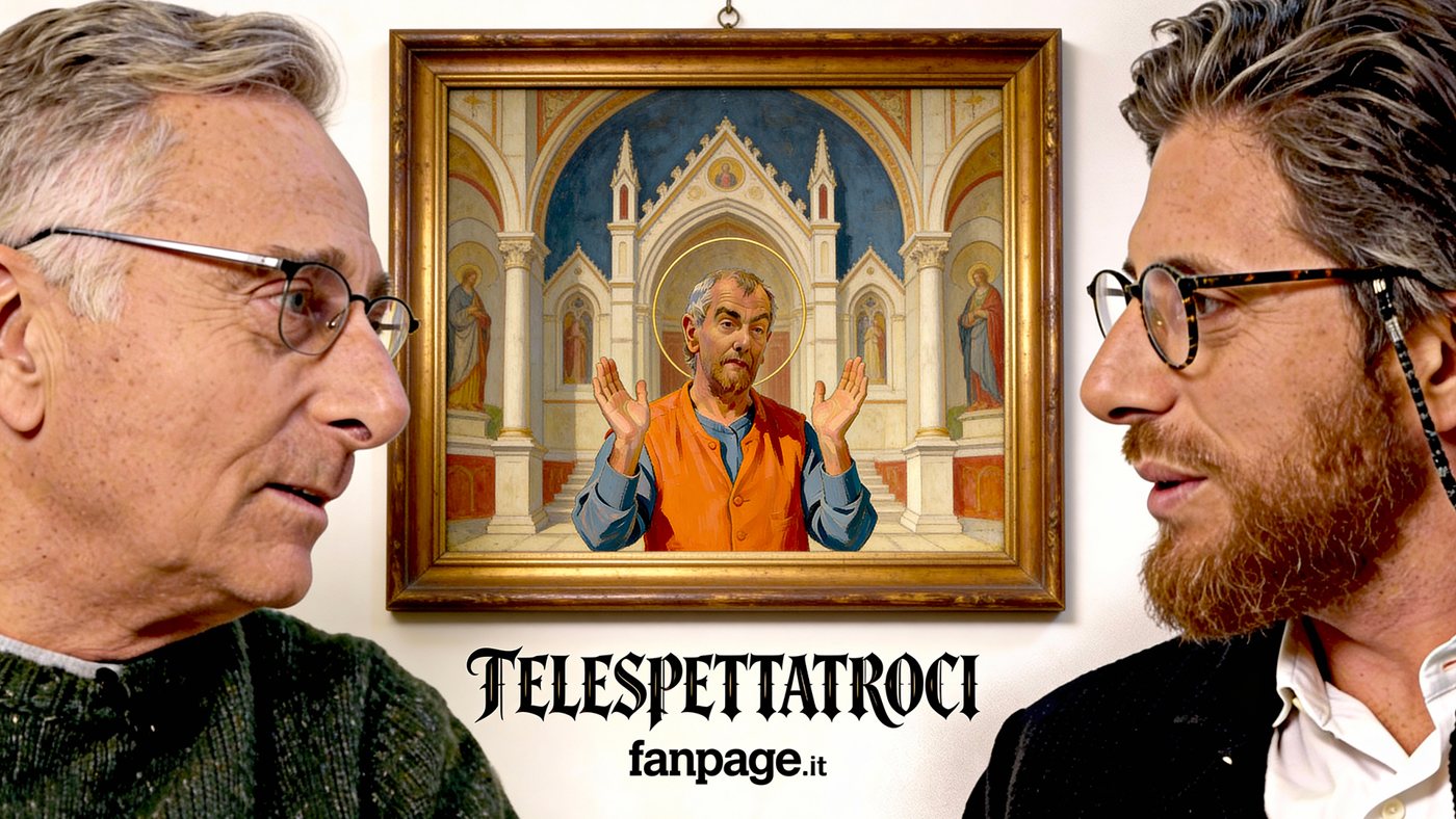 Copertina di Telespettatroci: Andrea Parrella e Paolo Bonolis faccia a faccia